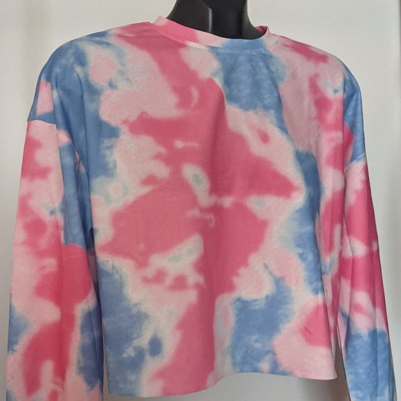 Tie-dye light long sleeved top SHIEN - Picture 2 of 3